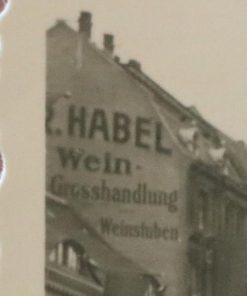 altes Foto - Promenade Berlin ?  Staatsfeier ?  gesäumt mit Hakenkreuzfahnen